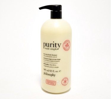 philosophy supersize holiday edition purity 32oz facial cleanser