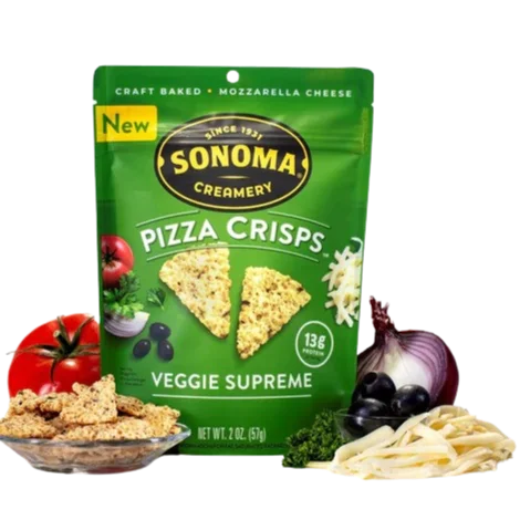 Image of Sonoma Creamery Veggie Supreme Pizza Crisps