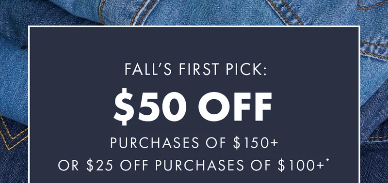 Falls First Pick: $50 Off
