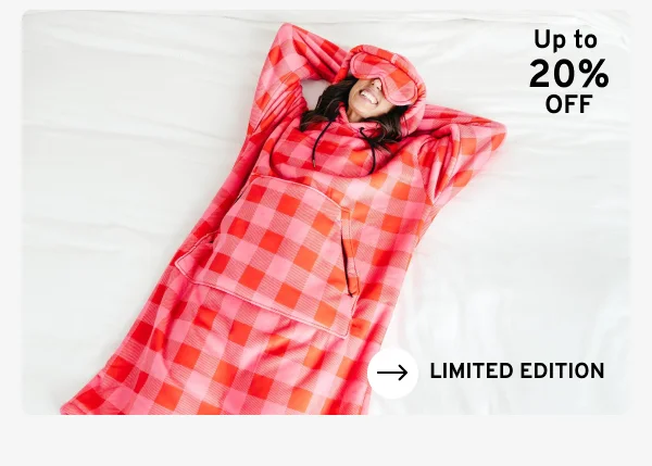 LIMITED EDITION: Up to 20% Off