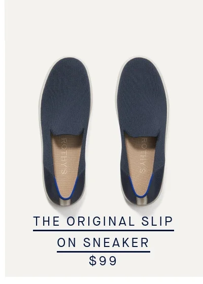 THE ORIGINAL SLIP ON SNEAKER