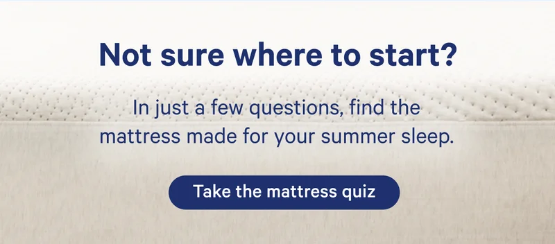 Take the mattress quiz