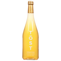 TÖST Beverages Sparkling White Tea, Cranberry...