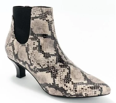 Clarks Collection Leather Heeled Booties - Kepley Erin
