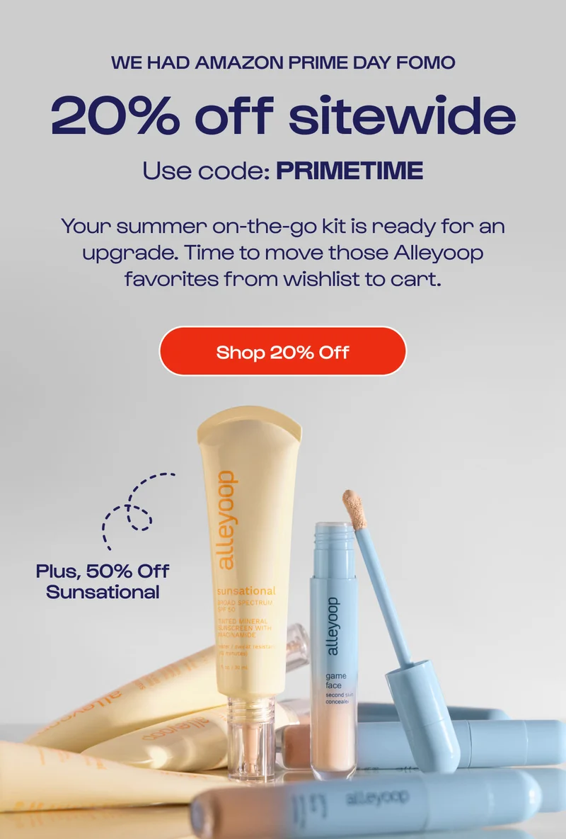 20% off! Use code: PRIMETIME