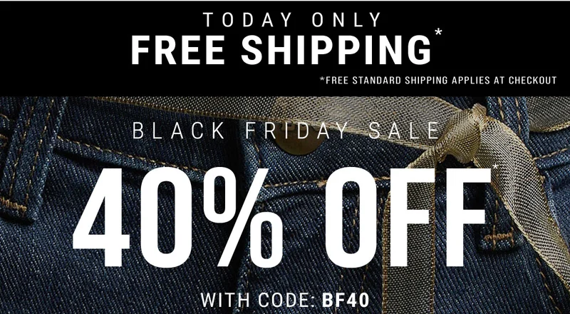 Black Friday Sale 40% Off* With Code: discount code