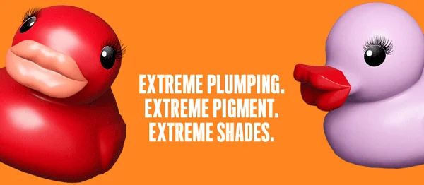 Extreme plumping. Extreme pigment. Extreme shades.