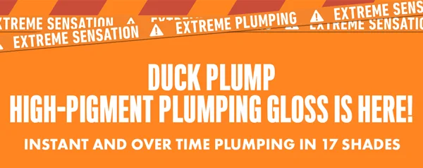 DUCK PLUMP HIGH-PIGMENT PLUMPING GLOSS IS HERE