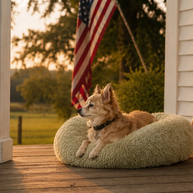 Image of Cozy Calming™ Pet Bed - 28