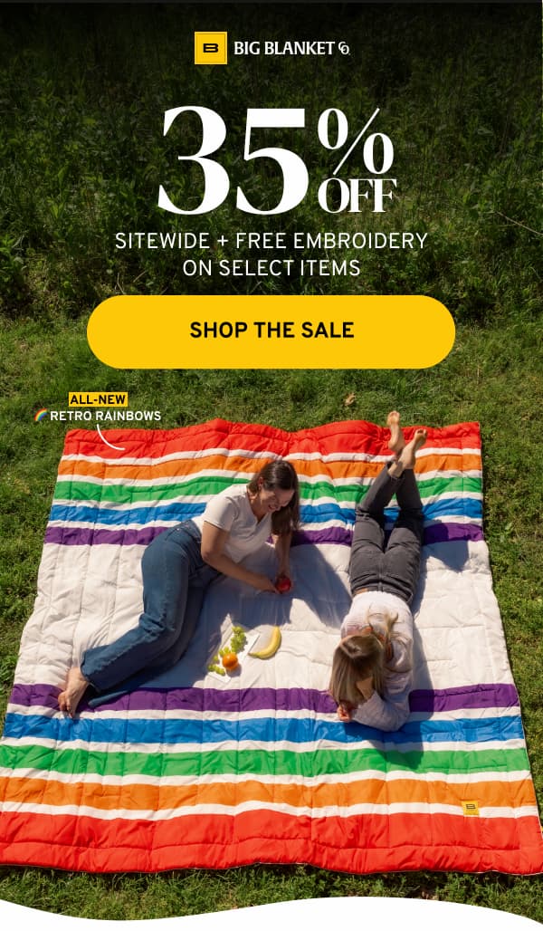 35% OFF SITEWIDE + FREE EMBROIDERY ON SELECT ITMES