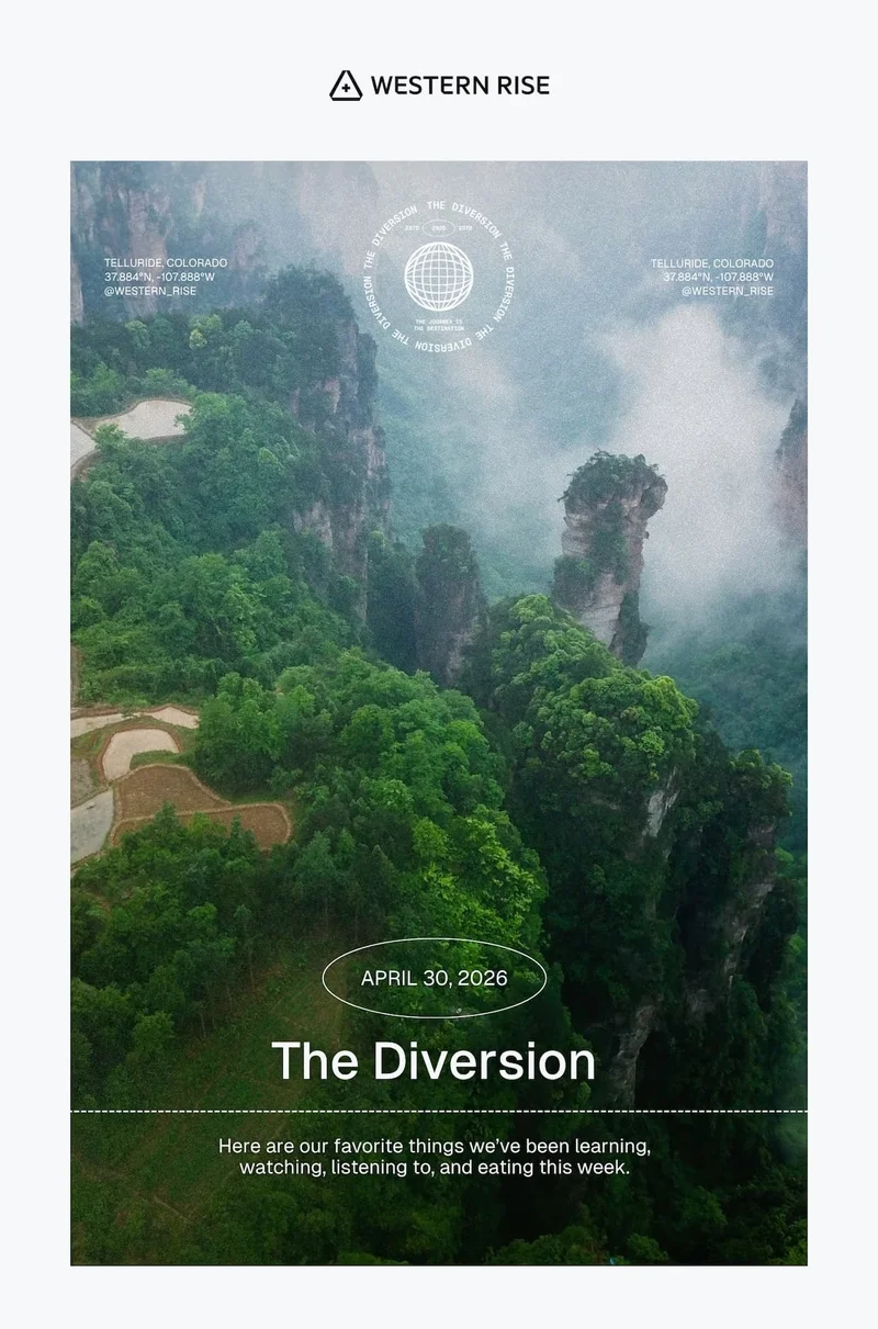 The Diversion: April 30, 2026