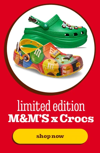 LIMITED EDITION M&M'S X CROCS