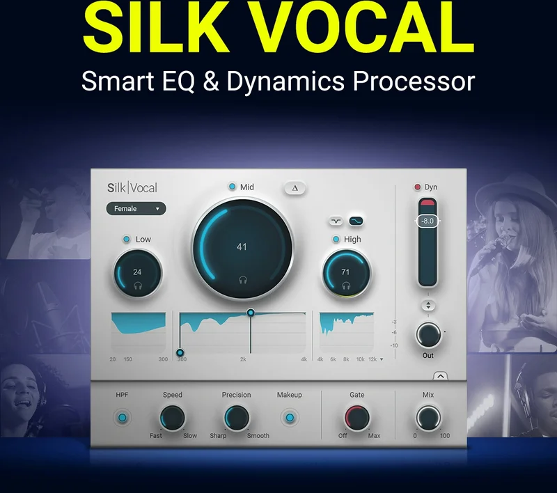 Silk Vocal – Smart EQ & Dynamics Processor | FREE during Black Friday