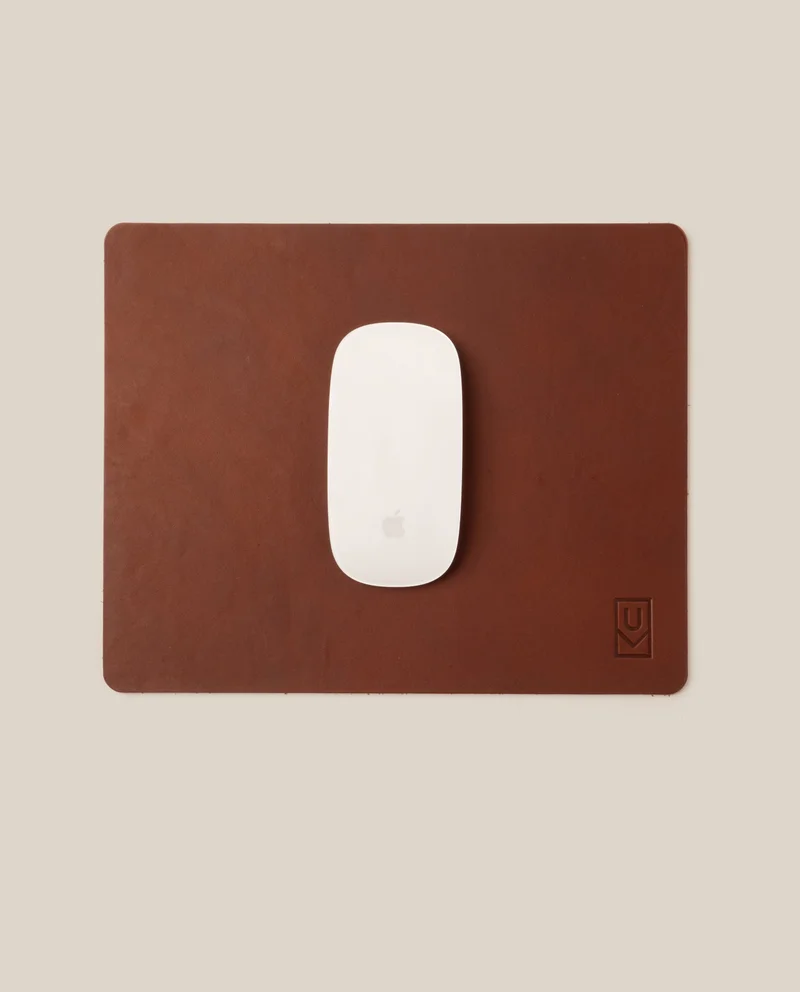 Image of Leather Mousepad (Brown)