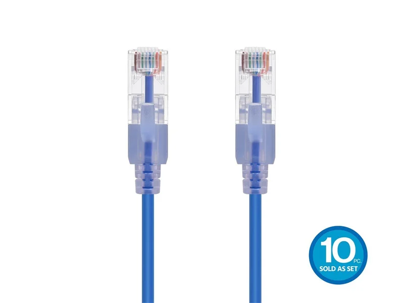 SlimRun Series Ethernet Patch Cables 10-Pack