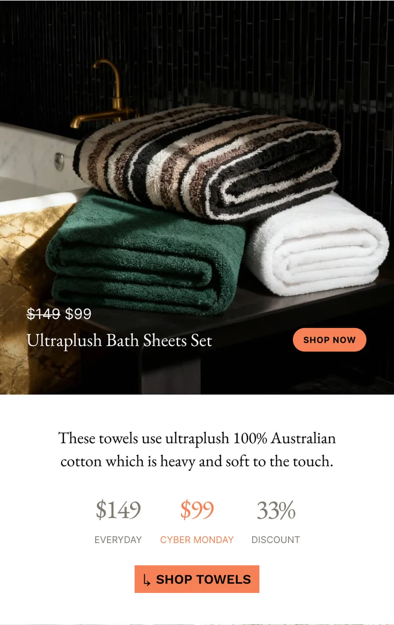 Ultraplush Australian Bath Sheet Set