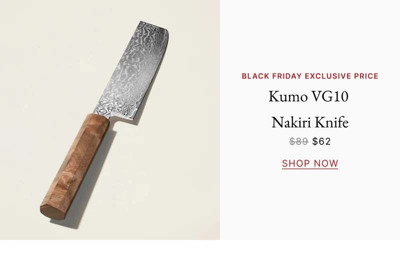 Kumo VG10 Nakiri Knife