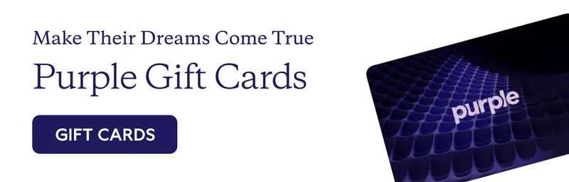 Make Their Dreams Come True. Purple Gift Cards.