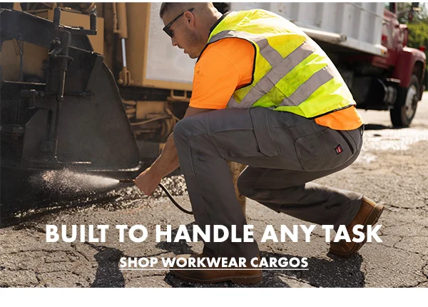 Built To Handle Any Task. Shop Workwear Cargos