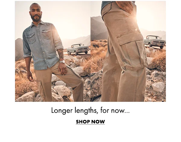 Longer lengths, for now... Shop Now