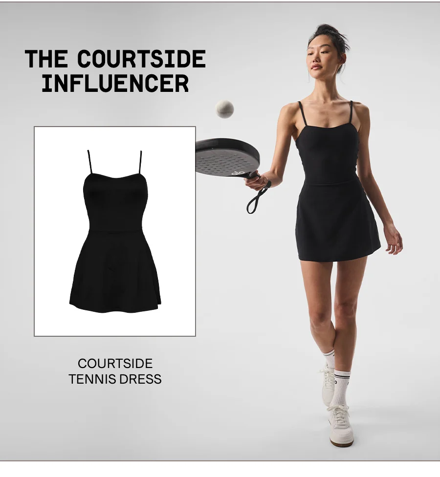 THE COURSIDE INFLUENCER - COURTSIDE TENNIS DRESS