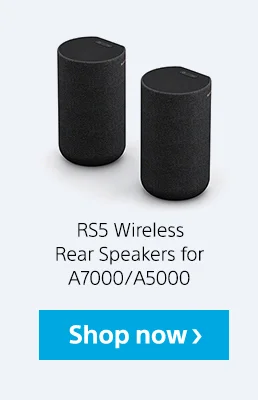 RS5 Wireless Rear Speakers for A7000/A5000 | Shop now