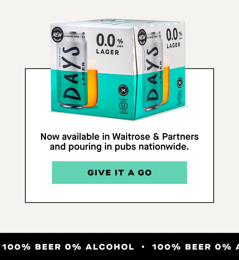 Now available in Waitrose & Partners and pouring in pubs nationwide.