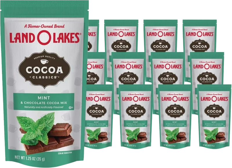 Image of Land O Lakes Mint & Chocolate Cocoa Mix (12 Pack)