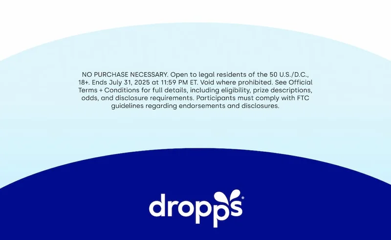 NO PURCHASE NECESSARY. Open to legal residents of the 50 US/DC., 18+. Ends July 31, 2025 at 11:59pm ET. Void where prohibited. See Official Terms + Conditions for full details, including eligibility, prize descriptions, odds, and disclosure requirements. Participants must comply with FTC guidance regarding endorsements and disclosures.