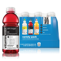 vitaminwater Glaceau VWTR Zero Variety Pack V...
