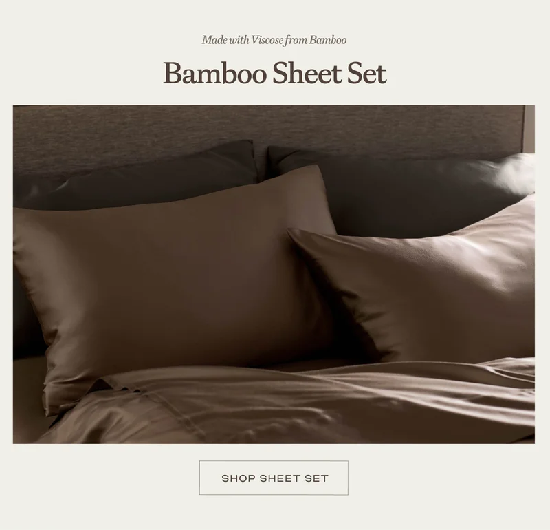 Bamboo Sheet Set - Shop Now