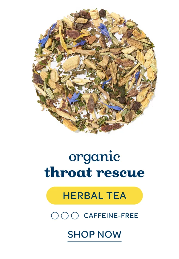 Organic throat rescue - Shop now