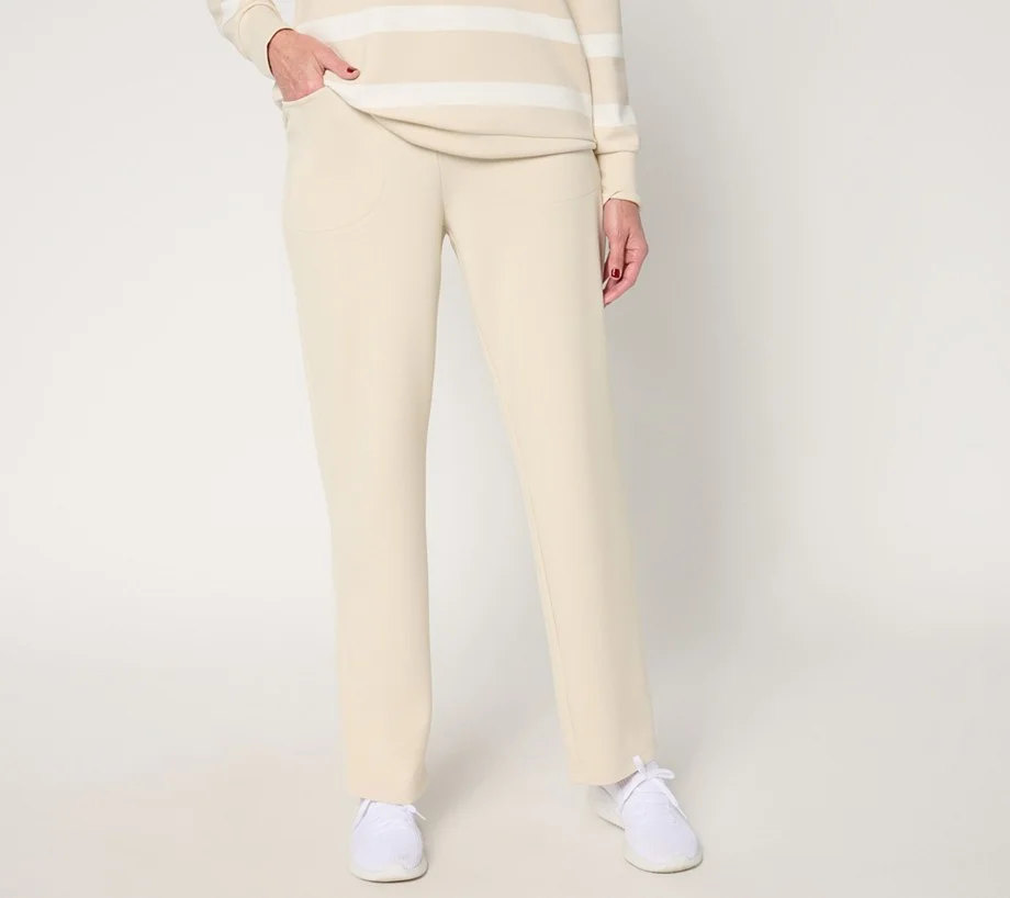 Belle by Kim Gravel Tall ScubaLuxe Straight Pant