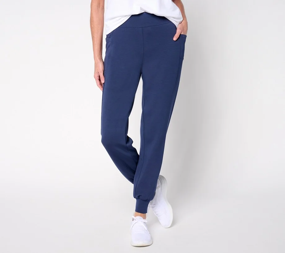 Belle by Kim Gravel Regular ScubaLuxe Phone Pocket Joggers