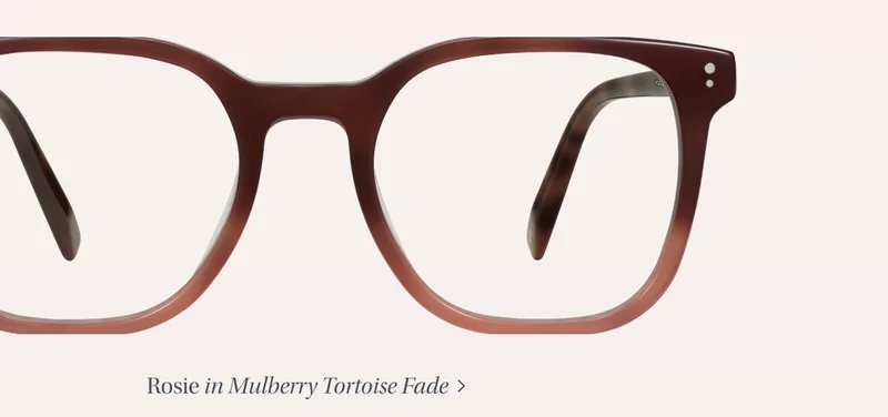 Rosie in Mulberry Tortoise Fade