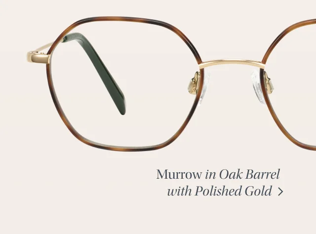 Murrow in Oak Barrel with Polished Gold
