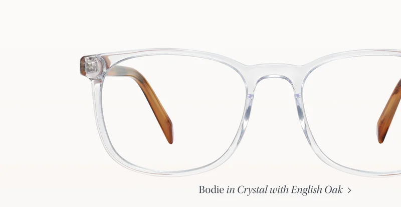 Bodie in Crystal with English Oak