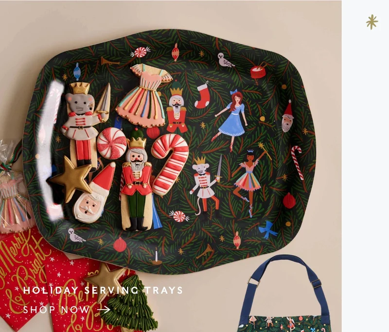 Shop Holiday Serving Tray
