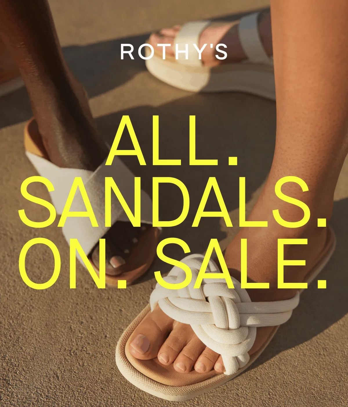 ALL. SANDALS. ON. SALE. ALL. SANDALS. ON. SALE.