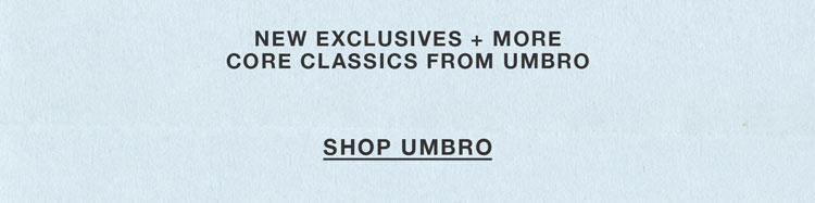 SHOP UMBRO