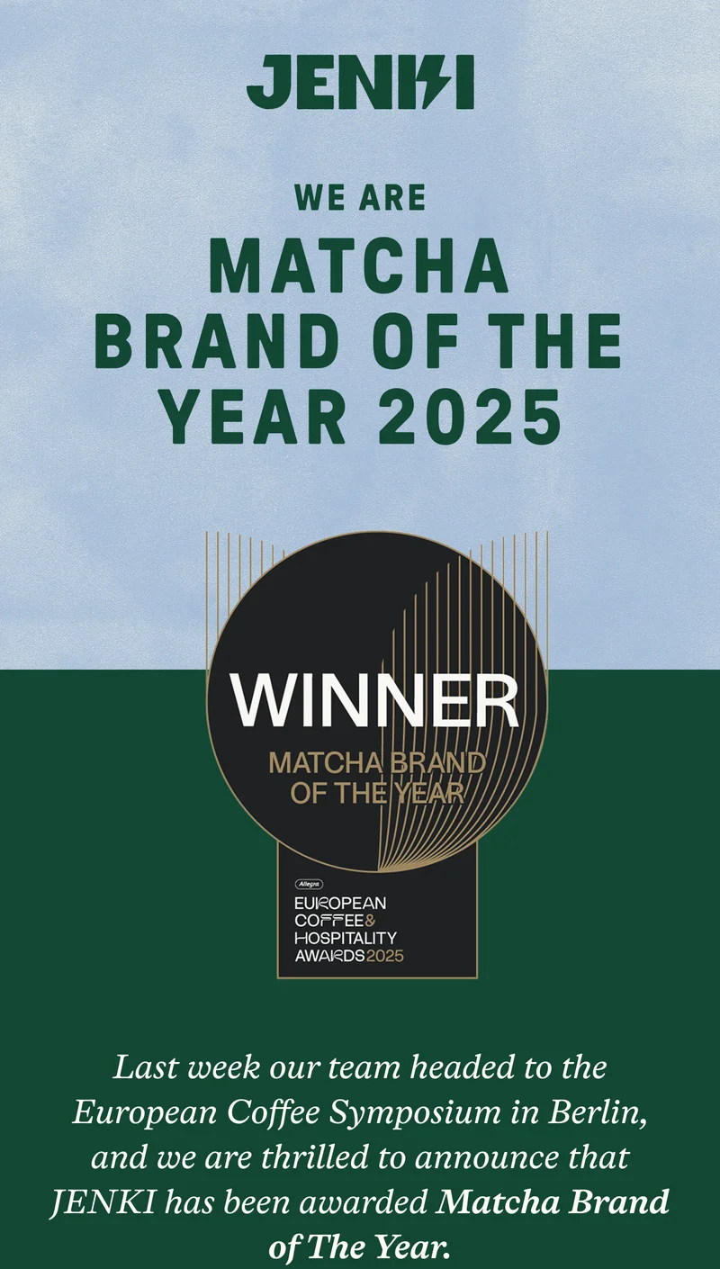 Matcha Brand of The Year