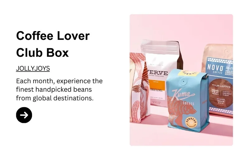 Coffee Lover Club Box