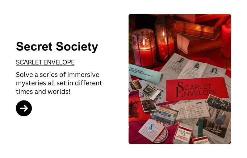 Scarlet Envelope: Secret Society Subscription
