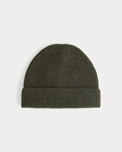 Image | The Cashmere Ribbed Beanie | Heather Beech