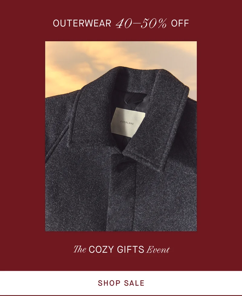 Image | Outerwear 40–50% Off | The Cozy Gifts Event | Shop Sale