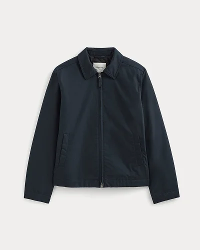 Image | The Filled Harrington Jacket | Deep Navy