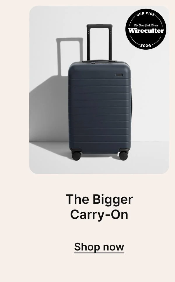 THE BIGGER CARRY-ON