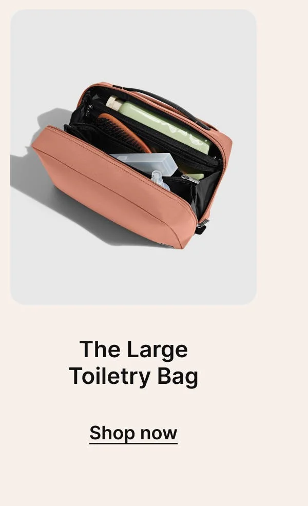 THE LARGE TOILETRY BAG