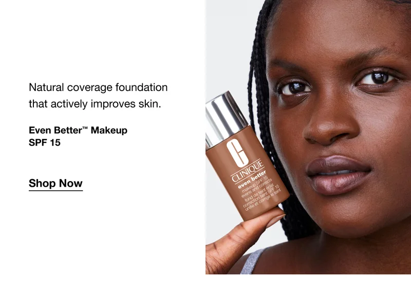 Natural coverage foundation that actively improves skin. | Even Better™ Makeup SPF 15 | Shop Now
