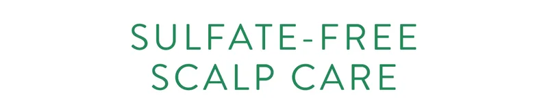 Sulfate free scalp care